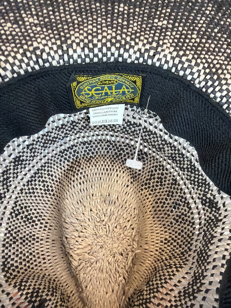 Scala Hat, Black/beige, One Size, Used - Excellent
