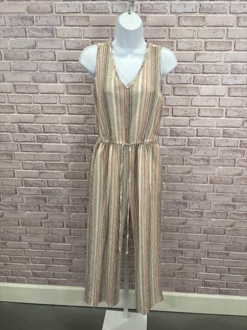 Drew Jumpsuit, Stripes, Medium, Used - Good