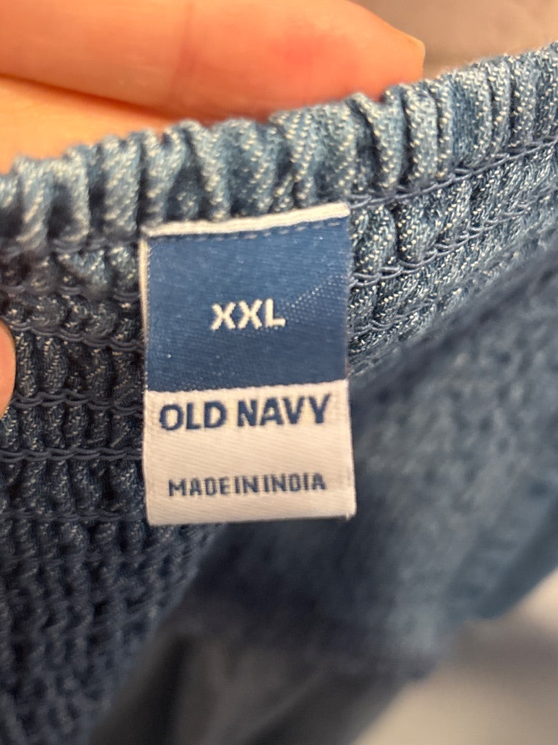 Old Navy Dress, Denim, XXL, Used - Good