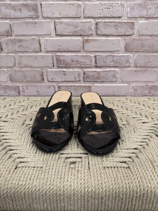 Patricia Green Heels, Black, 7, Used - Good