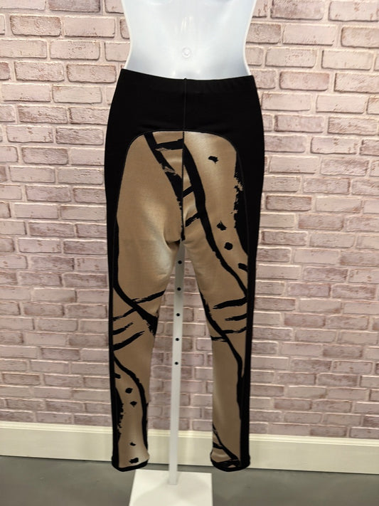 Eva Varro Pants, black/tan, Small, Used - Good