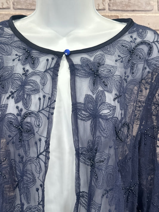 Coldwater Creek Cardigan, Navy, S/M, Used - Good