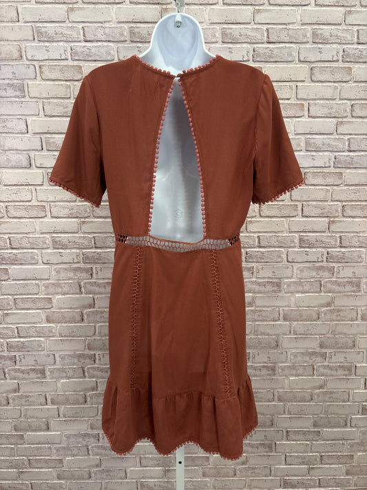 Moon River Dress, Rust, Large, Used - Good