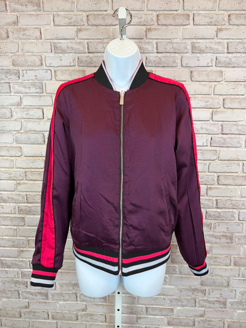 Scotch & Soda Reversible Bomber Jacket, Multi, Small, Used - Good