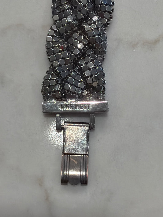 Nine West Bracelet, Silver, One Size, Used - Good