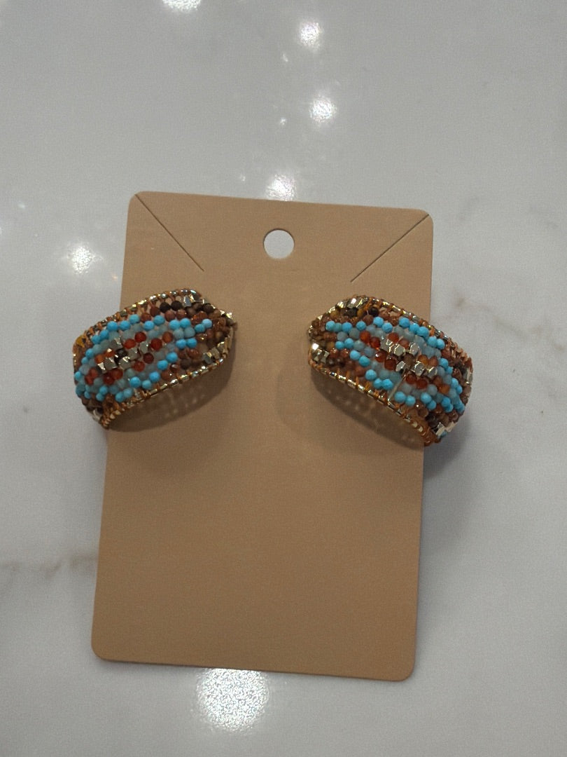 Kendra Scott Earrings, Multi, One Size, Used - Good