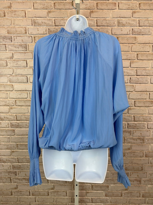 Ramy brook Shirt, Blue, Small, Used - Excellent