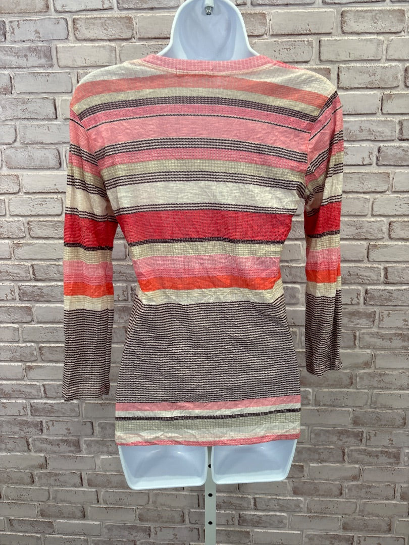 David Cline Shirt, Pink stripes multi, XS, Used - Good