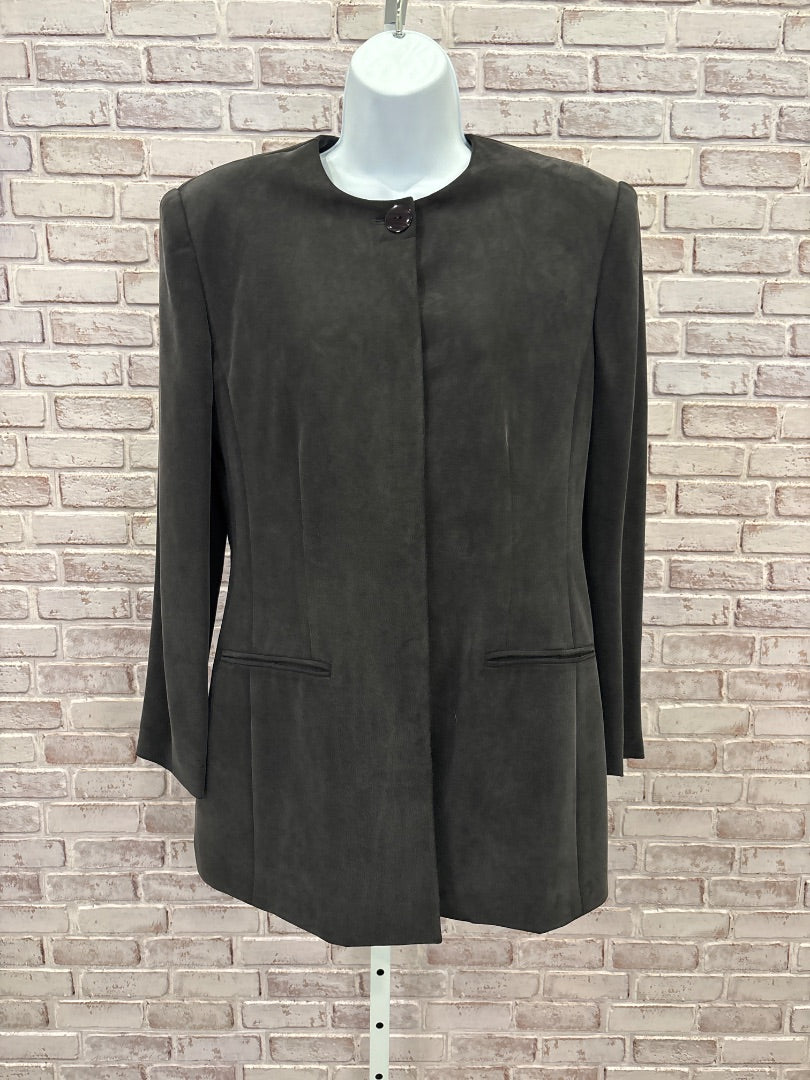 Jones New York Blazer, Slate grey, 8, Used - Good