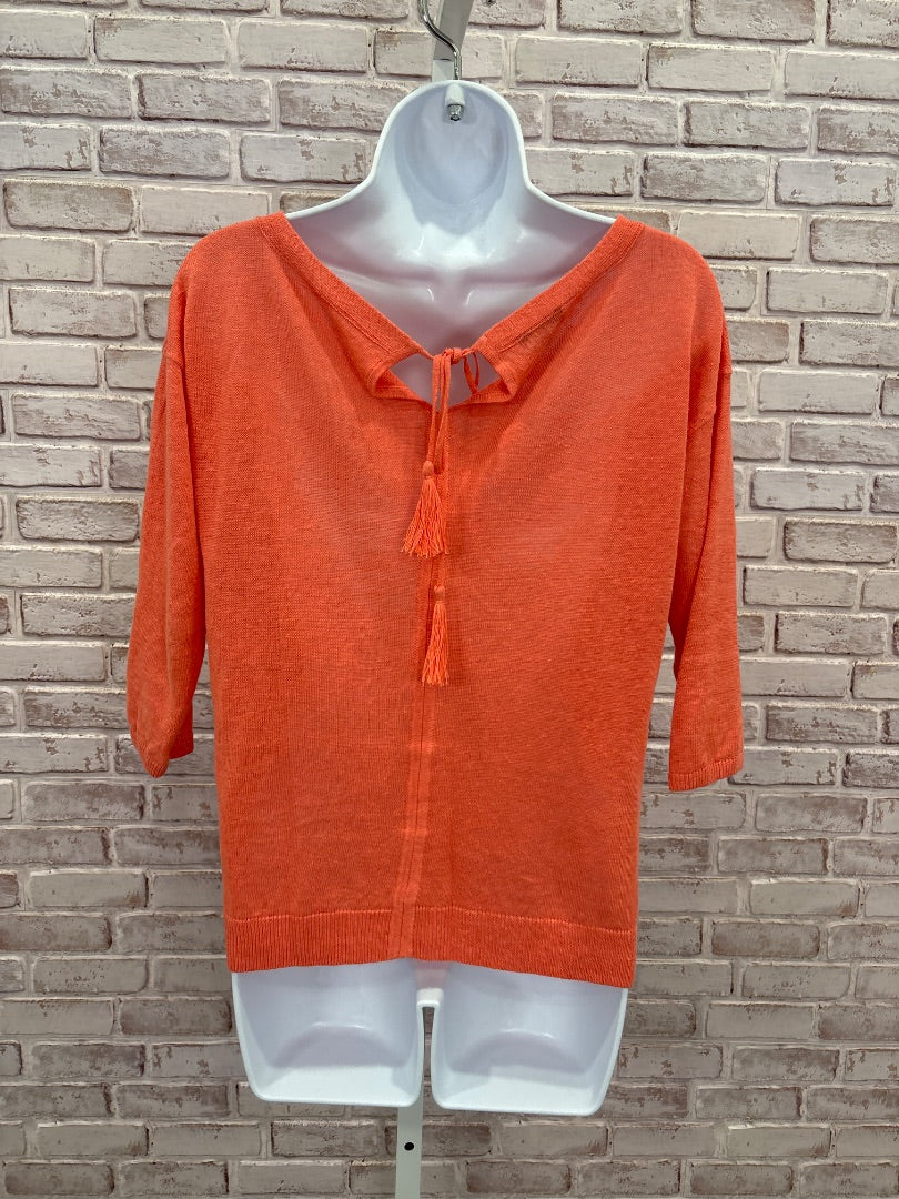 Talbots Shirt, Orange punch, Small, Used - Good