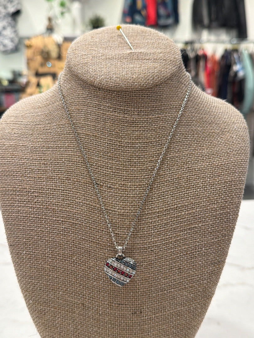 Brighton Necklace, Silver, One Size, New With Tags