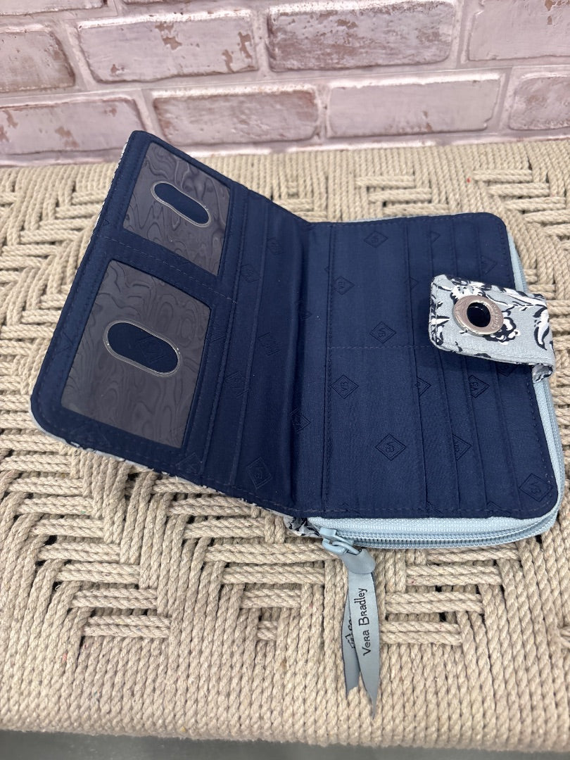 Vera Bradley Wallet, Blue multi, One Size, Used - Good