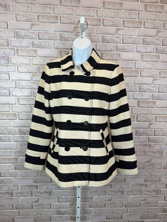 Loft Jacket, navy/cream stripes, Small, Used - Good