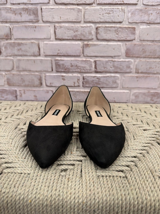 Nine West Flats, Black, 7, Used - Good