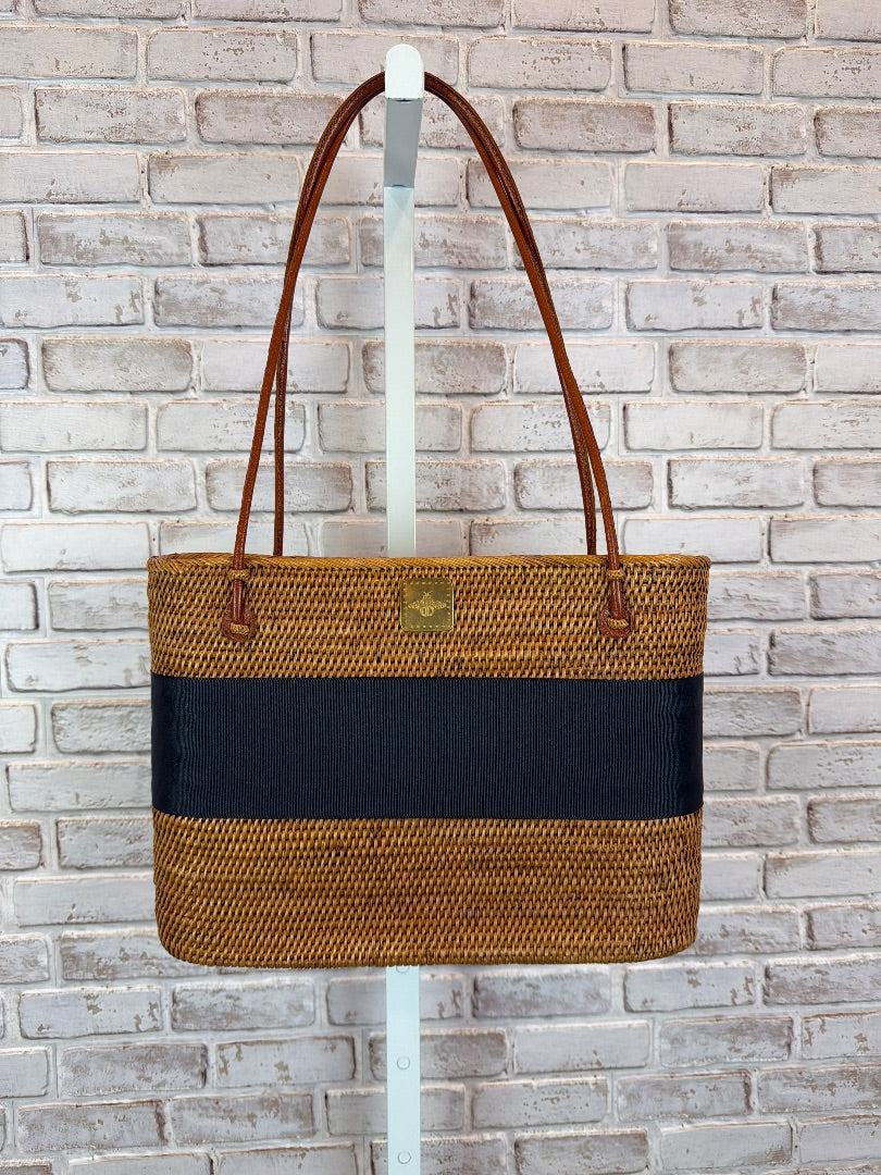 Various Tote, Tan/black, One Size, Used - Good