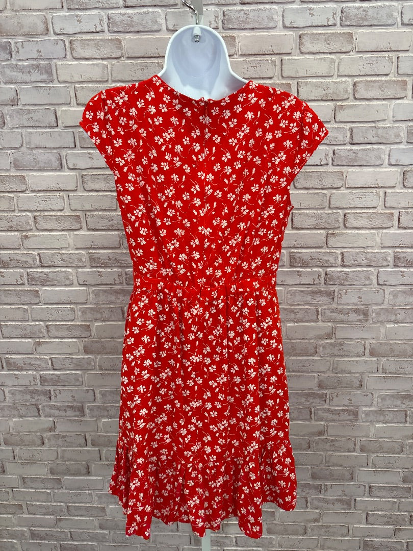 J.crew Dress, Red floral, Small/4, Used - Good