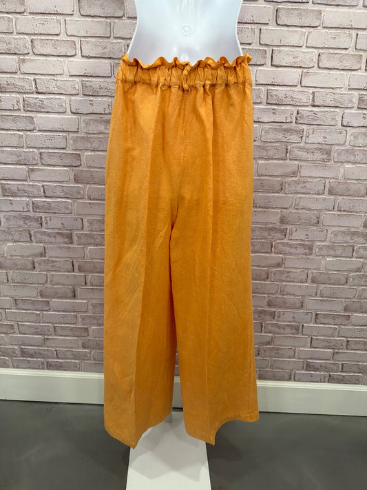 Young Fabulous & Broke Pants, Orange, Medium, Used - Good