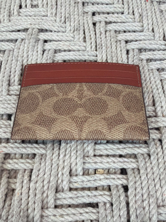 Coach Wallet, Brown, One Size, Used - Good
