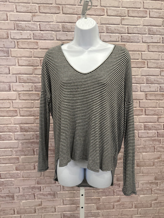 Bordeaux Shirt, Blue/white stripes, Small, Used - Good