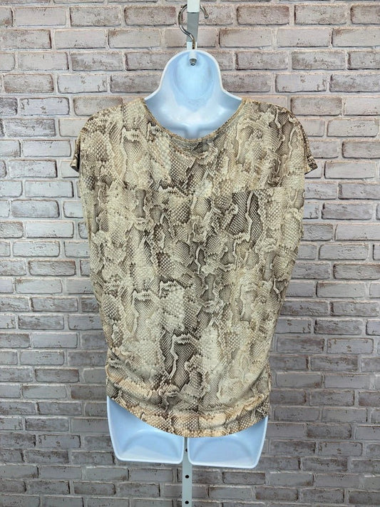 White House Black Market Top - Shirt – White House Black Market Shirt, Snakeskin, XS, Used - Excellent