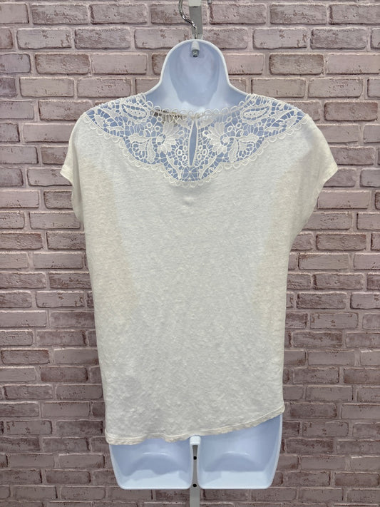 Boden Tee shirt, White, 4, Used - Good