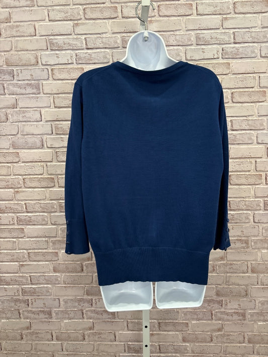 Grace Cardigan, Midnight blue, XL, Used - Good