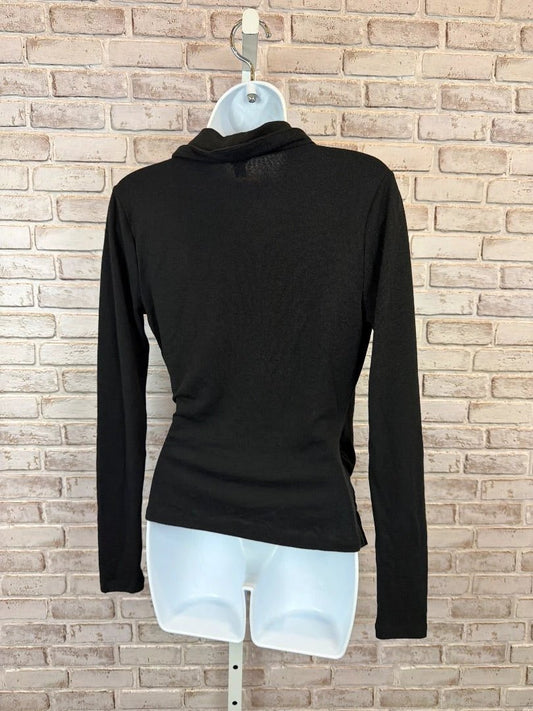 Ann Taylor Top - Shirt – Ann Taylor Shirt, Black, XS, New With Tags