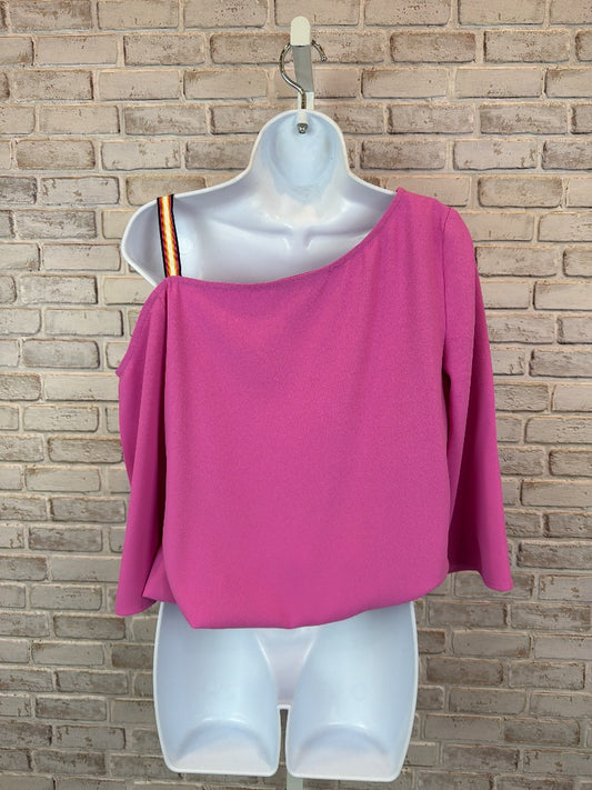 Trina Turk Shirt, Pink, Medium, Used - Excellent