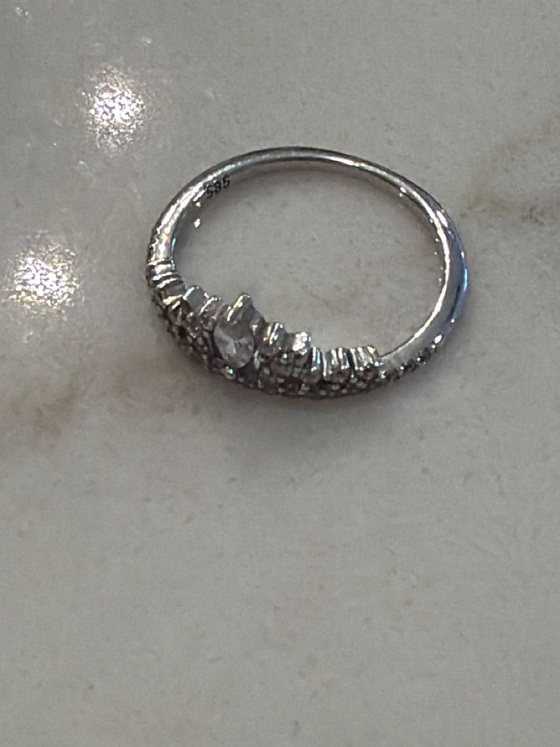 Various 14k gold Ring, Silver, 6.25, Used - Good