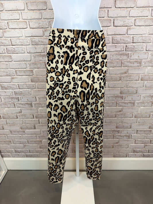 Chicos Pants, Leopard, 3, Used - Excellent