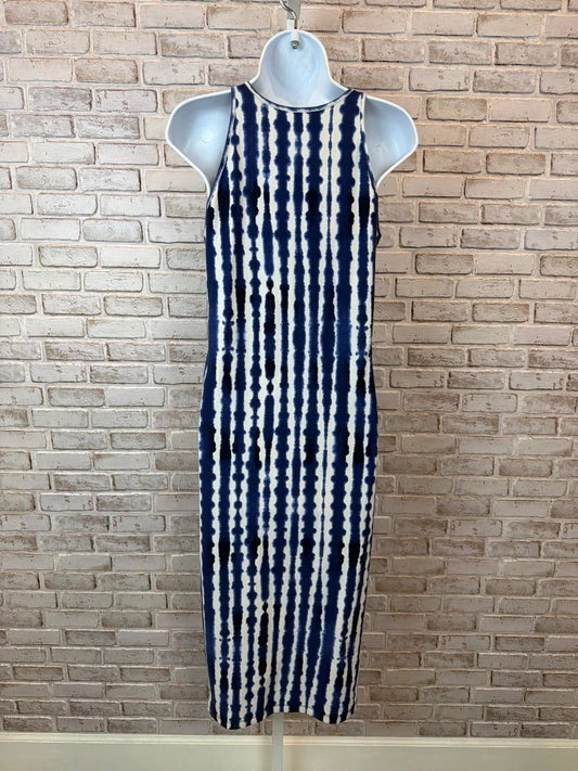 Athleta Tie Dye Dress - Navy, Size S - Excellent Condition