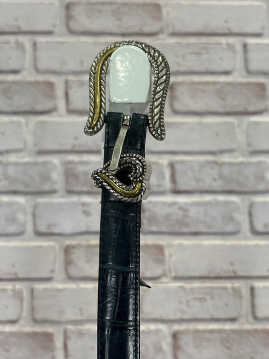 Brighton 28” Belt, Black, Small, Used - Good