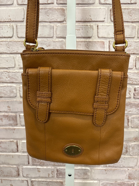 Fossil Handbag, Tan, One Size, Used - Good