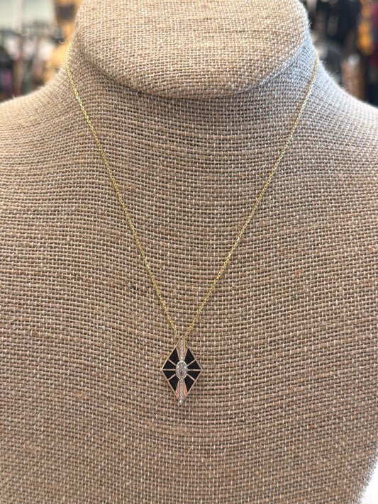 Various 925 Sterling Necklace, Gold, One Size, Used - Excellent