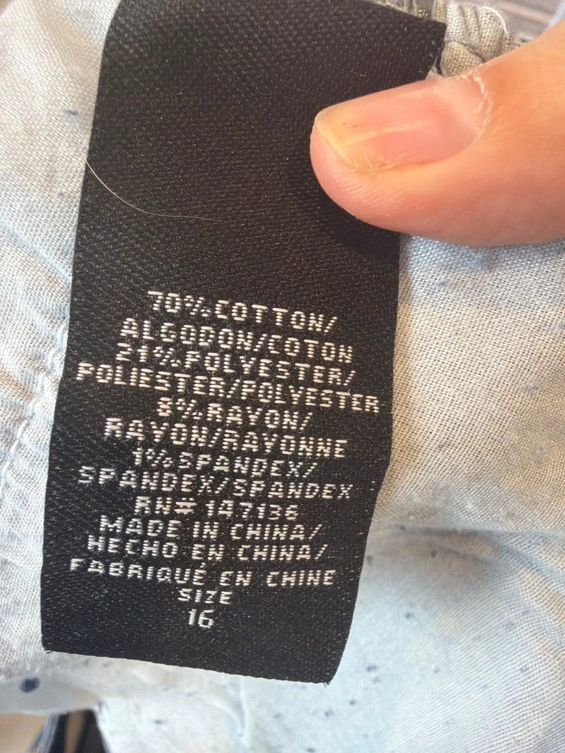 1822 Bottom - Jeans – 1822 Jeans, Denim, 16, Used - Excellent