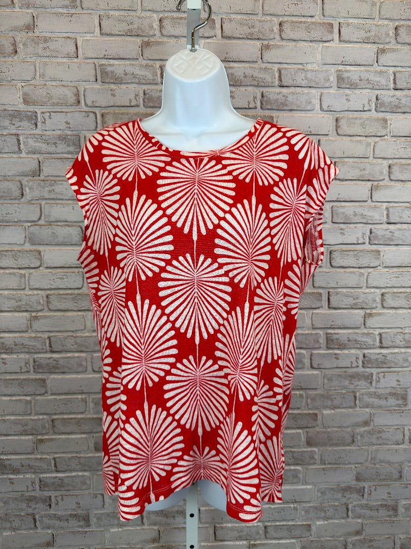 Joie Shirt, Red/white, Large, Used - Good