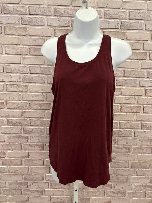 Athleta Tank top, Maroon, Small, Used - Good