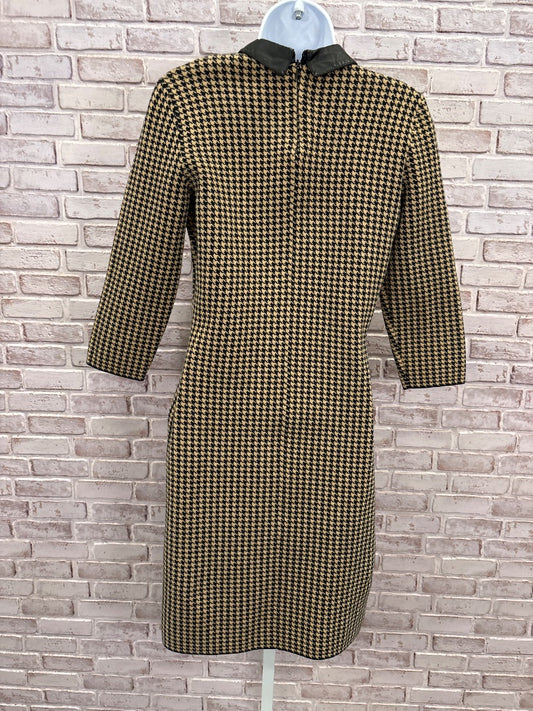 Ralph Lauren Dress, Black/beige houndstooth, Medium, Used - Good