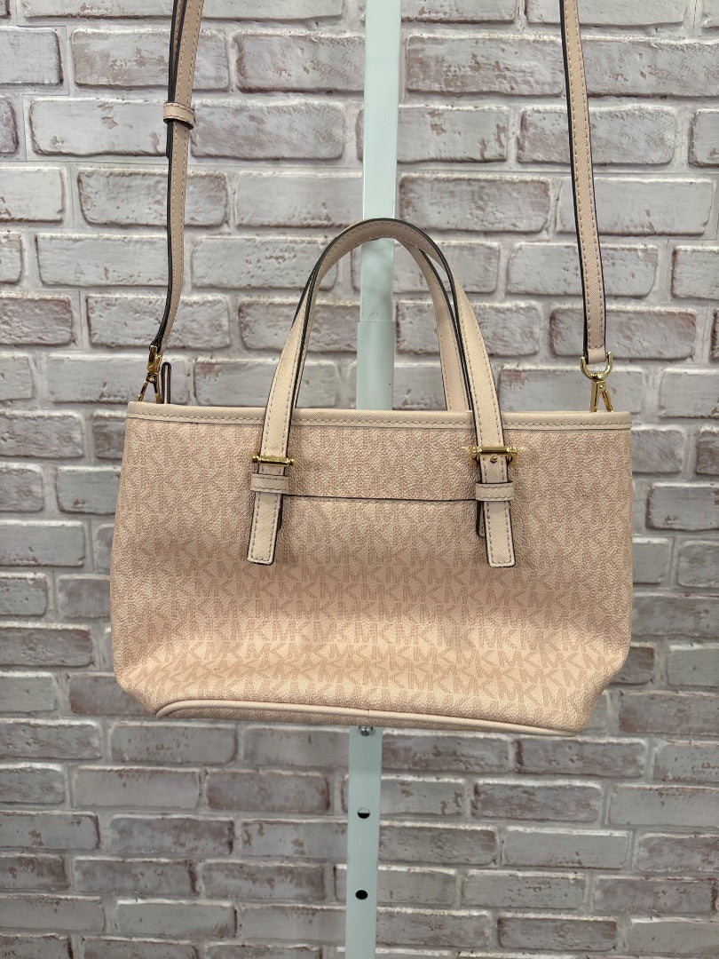 Michael Kors Handbag, Pink monogram, One Size, Used - Good