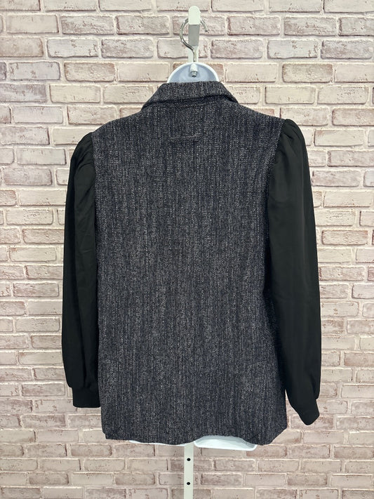 Maeve Blazer, Black/navy, 6, New With Tags