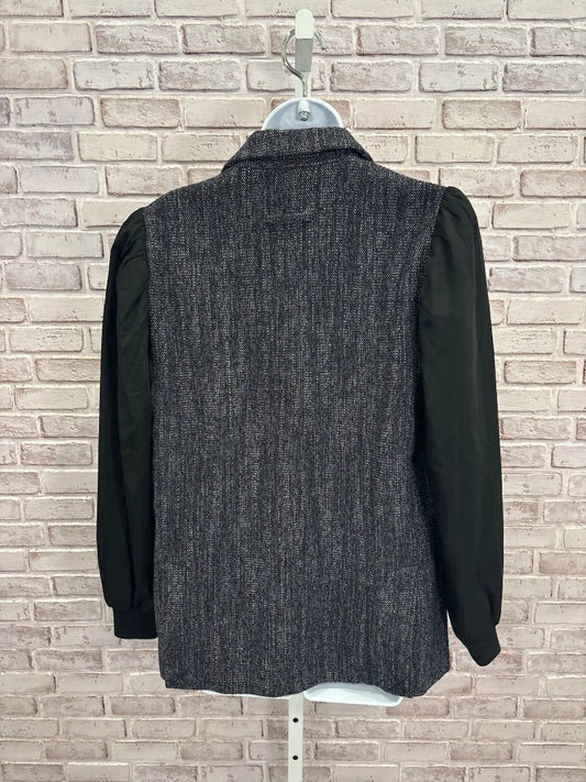 Maeve Outerwear - Blazer – Maeve Blazer, Black/navy, 6, New With Tags