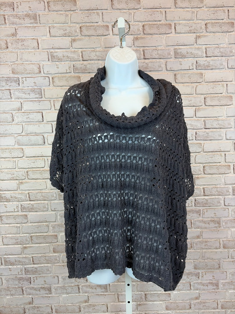 Sanctuary Shirt, Grey, Large, Used - Good