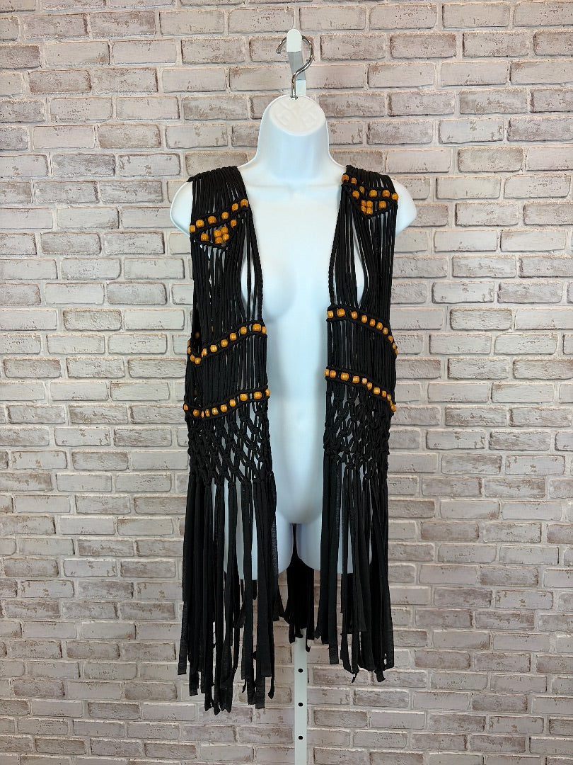 Various Vest, Black, One Size, Used - Good