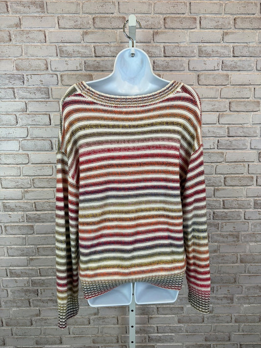 Ces Femme Sweater, Multi stripes, Medium, Used - Good