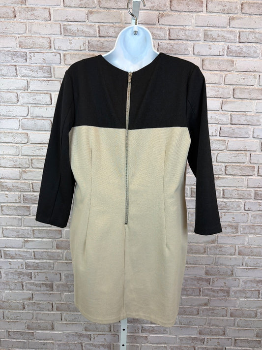 Michael Kors Dress, Khaki/black, 14, Used - Good
