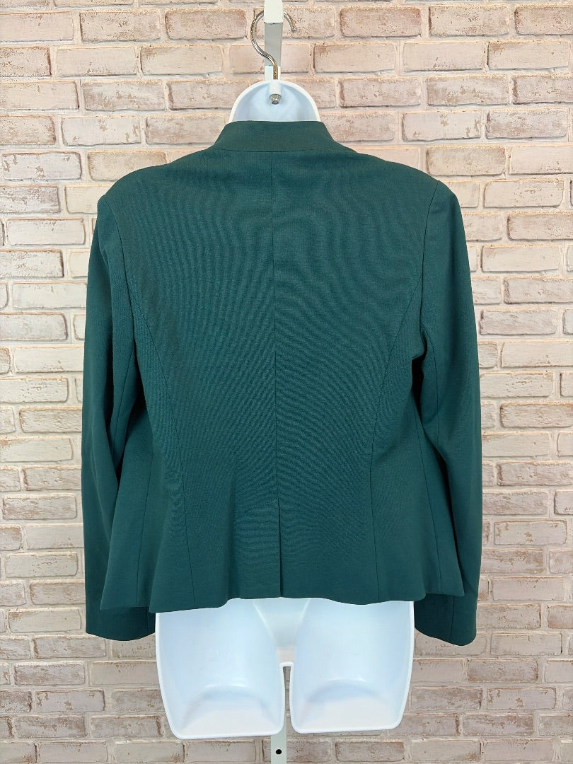 Chicos Blazer, Green, 0, Used - Excellent