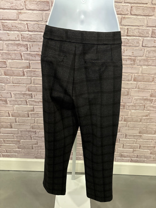 Wit & Wisdom Pants, Black plaid, 8, Used - Good