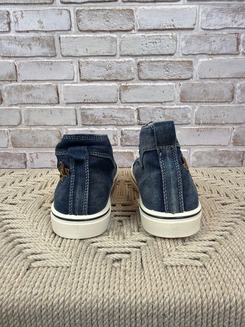 Fashion Sneakers, Denim, 42, Used - Good