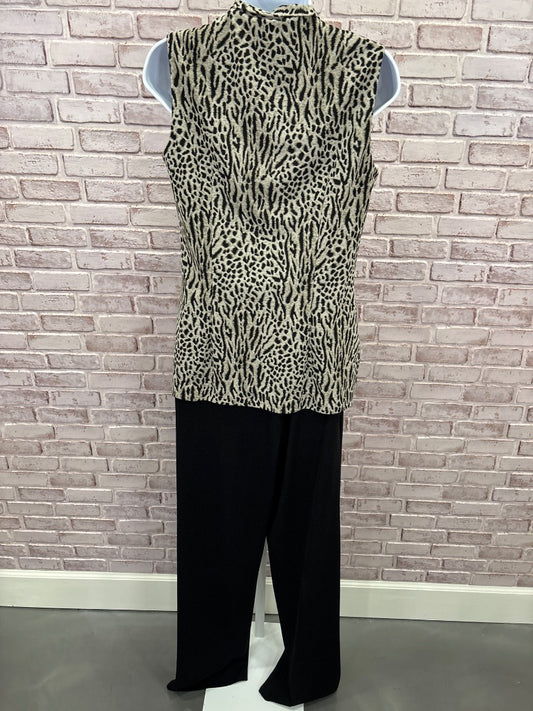 Dani Max Sleeveless blouse, Animal print, Medium/8, Used - Excellent