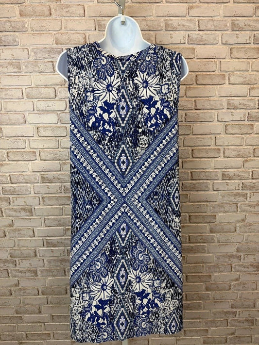 Apt 9 Dress – Blue Multi, Size M – Excellent Condition